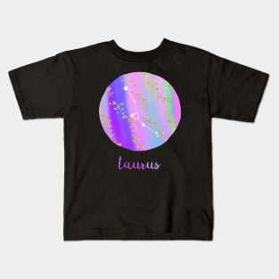 Taurus sign Kids T-Shirt